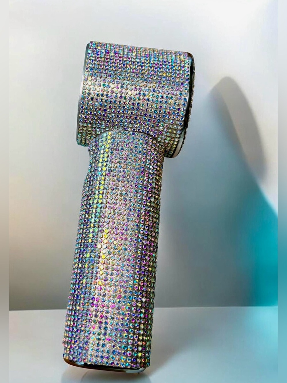 Bling Rhinestone Rechargeable Handheld Fan – NIB - Picture 4 of 10